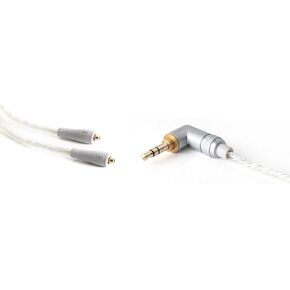 FiiO 120cm / 47.24" Replacement Cable for Westone UMpro, AC, ES and W Series Headphones, Silver