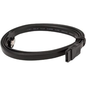 Kingwin 18 Inches SATA III 6.0 Gbps Data Cable with Locking Latch, Straight HDD SSD Data Cable For SATA HDD, SSD, DVD Driver, DVD Writer – Black (SAC-11)