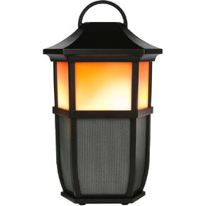 Acoustic Research Portable Outdoor Wireless Speaker with Led Flickering Flame Light