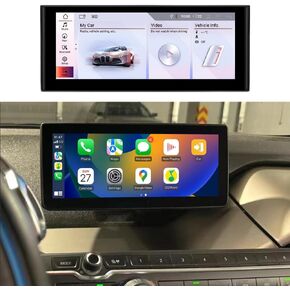 10.25 Inch Android 13 Snapdragon 665 Car Radio Upgrade for BMW I3 I01 EVO 2017-2020 Auto Stereo Receiver Multimedia Player GPS Navigation Wireless Carplay Android Auto 4G WiFi Head Unit