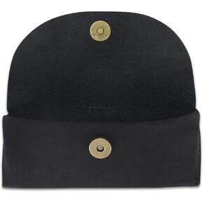 , Leather Eyeglass Case | Leather Glasses Case | Reading Glasses Case |Handmade Leather Case for Sunglasses Eyeglass | Heavy Duty| Portable Holder | Glasses Case for Men and Women:Brown in Kuwait