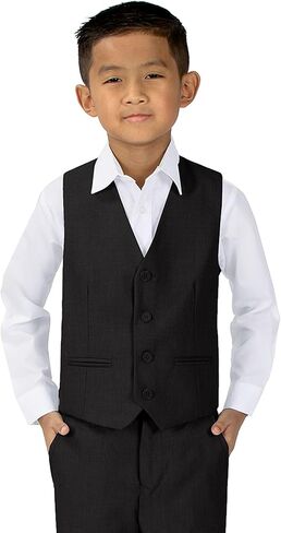 Spring Notion Big Boys' Four Buttons Suit Vest Waistcoat in Kuwait
