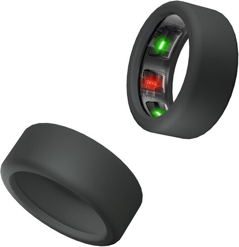 Silicone Ring Cover Compatible with Oura Ring Protector | Elastic Case for Oura Ring Gen 4/3 Working Out - Patent Protected in Saudi Arabia