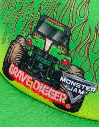 Monster Jam El Toro Loco One Size Mesh Adjustable Snapback Baseball Cap El Toro Loco Orange OS Toddler in Saudi Arabia