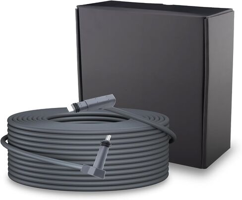 Boobrie Starlink Cable 75.4Ft Starlink V2 Gen2 Replacement Cable 1200Mbps Starlink Cable Extension V2 Waterproof Starlink Cable Extension for Starlink Actuated Gen 2 Gray in Saudi Arabia