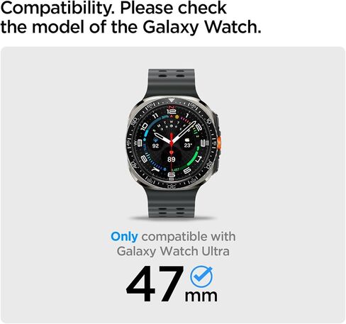 Spigen Modern Fit 316L Designed For Samsung Galaxy Watch Ultra Band 47mm (2024) - Silver in Kuwait