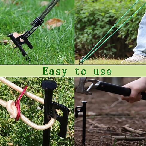 Tree Stake Kit, Heavy Duty Garden Stakes Kit Including 3 Pieces 11.8 Inches Steel Tree Stakes, 3 Pieces 15.8 Inches Tree Straps and 3 Rolls 13.1 Feet Ropes (3sets-Tree Stake) in Saudi Arabia