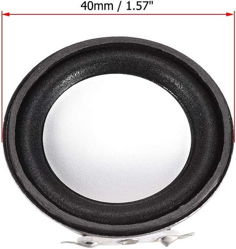 uxcell 3W 4 Ohm Micro Internal Speaker Magnet Loudspeaker 40mm Dia in Saudi Arabia