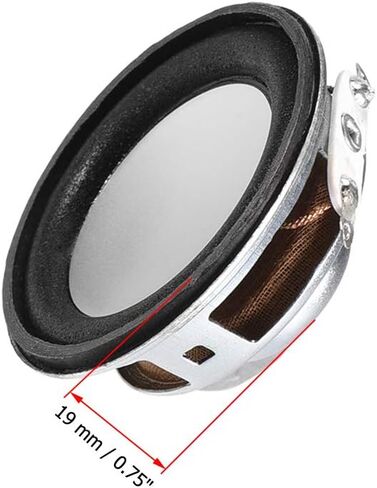 uxcell 3W 4 Ohm Micro Internal Speaker Magnet Loudspeaker 40mm Dia in Saudi Arabia