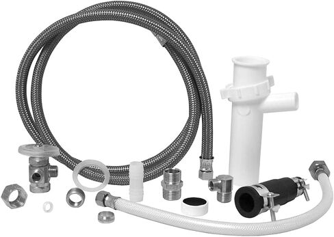Plumb Craft Complete Bathroom Sink Drain Repair Kit, White (15 Piece) in Saudi Arabia