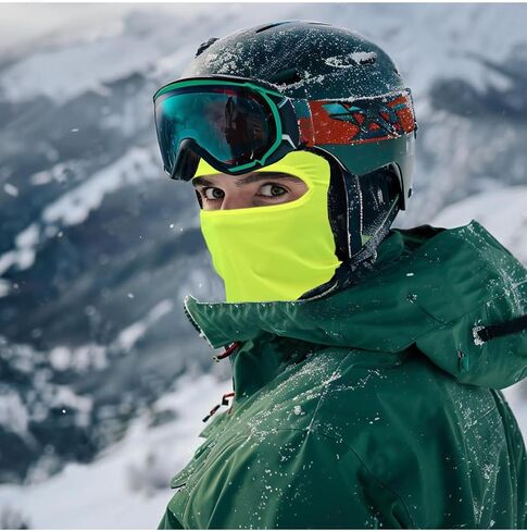 قناع وجه بالاكلافا، قناع رقبة جمجمة خفيف الوزن للصيف، بطانة قبعة وشاح تزلج للدراجات النارية للرجال والنساء in Kuwait