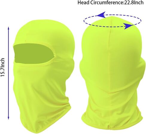 قناع وجه بالاكلافا، قناع رقبة جمجمة خفيف الوزن للصيف، بطانة قبعة وشاح تزلج للدراجات النارية للرجال والنساء in Kuwait