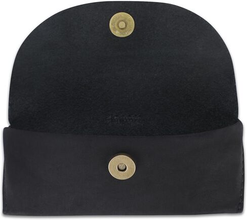 , Leather Eyeglass Case | Leather Glasses Case | Reading Glasses Case |Handmade Leather Case for Sunglasses Eyeglass | Heavy Duty| Portable Holder | Glasses Case for Men and Women:Brown in Kuwait