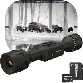ATN Thor LTV 256 Smart HD Thermal Scope with 256x192, 12 Micron Sensor | Magnification, Video Recording, One Shot Zero | Exclusive Signature Series Kit