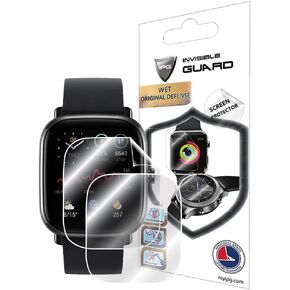 IPG for Amazfit GTS 2 Mini Smart Watch Screen Protector (2 Units) Invisible Ultra HD Clear Film Anti Scratch Guard-Smooth/Self-Healing/Bubble -Free for GTS 2 Mini