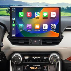 راديو السيارة لتويوتا RAV4 2019 2020 2021 2022 استبدال راديو ستيريو مع Carplay اللاسلكي Android Auto ترقية 4+64G 13.1 بوصة شاشة تعمل باللمس GPS DSP SWC Bluetooth AHD كاميرا احتياطية in Kuwait