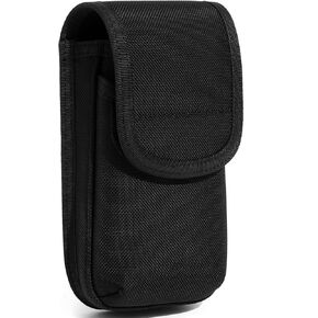 Duty Belt Cell Phone Holster Case Universal Mobile Phone Holder Pouch fit MOLLE Vest Tactical Utility Belt Hevay Duty Nylon Carrier Bag for Police Law Enforcement Security EMS EMT