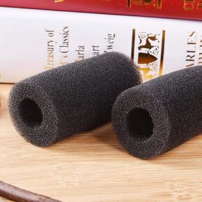 HIERYAN Pre-Filter Foam Sponges, Fish Tank Aquarium Filter Covers, Intake Sponge Cover for Fish Tank Filter Accessories 4 Pack 20mm Aperture
