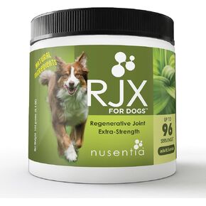 Joint Health Supplement for Dogs, RJX Powder (144 G) - Extra Strength Glucosamine, Chondroitin, MSM