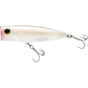 Yo-Zuri 3D Inshore Popper, Floating, 3-1/2 Inch, 90mm, Pearl