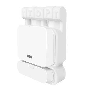 Garage Door Bracket/Mount for SimpliSafe Alarm Entry Sensors(2nd Gen) - Quick Installation & More Protection for Your Garage Door (1 Pack)