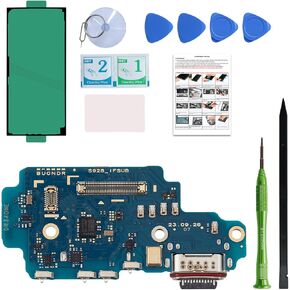 USB-C Charging Port Board with Sim Card Reader Compatible with Samsung Galaxy S24 Ultra 5G (North American Version)