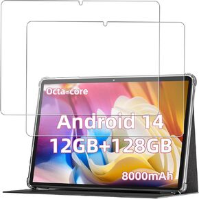 Screen Protector for COLORROOM C5 Android 14 Tablet PC 2024 New 11 inch,Tempered Glass Film Anti-Scratch High Touch Sensitivity,2 pack.