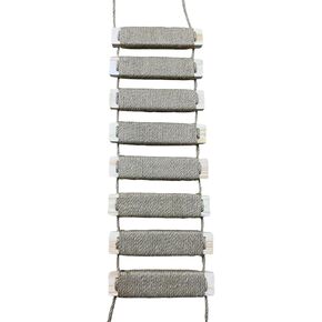 Cat Ladder Cat Tree Tower Bridge Cat Climbing Wall Scratching Post Cat Cage Accessories Outdoor Cat Furniture Climbing Frame Cat Toys for Indoor Cats (22x7.87in)