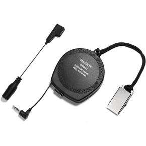 Raddy SW002 Shortwave/FM Reel Antenna, 23.6’ External Antenna for Increase Signal Reception, Compatible with All SW Radio, RF919, RF320, RF750, RF757, RF75A, RF886, RF206, RE40, DSP2