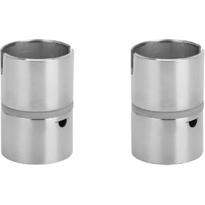 Drop in Swivel, 2 Pack 304 Stainless Steel 360 Degree Drop in Swivel Rod Holder Marine Fishing Pole Converter for Rod Holder Marine Boat Yacht Hardware Accessory