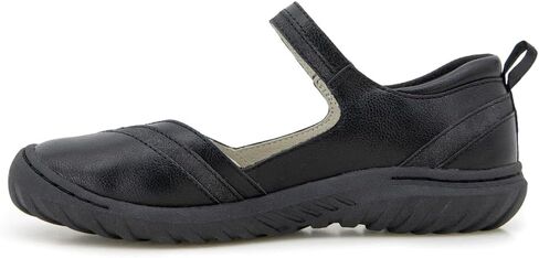 JBU Women's Raven Comfort Casual Classic Mary Jane Flats Fashion Shoes, Taupe Shimmer, 9 in Saudi Arabia