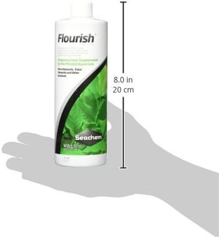 Seachem 19236 ملحق مزدهر لحوض السمك المزروع، 16.9 أونصة سائلة. أونصة/500 مل in Kuwait
