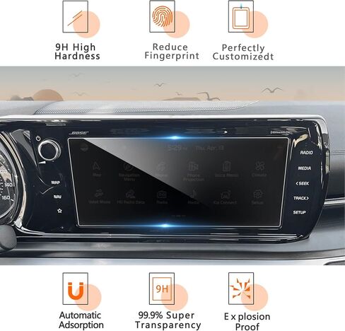 CDEFG لـ 2024 Kia ​​K5 واقي للشاشة غطاء شاشة لمس لملحقات K5 2024 2023 2022 2021 K5 GT-Line EX GT 10.25 "زجاج مقسى in Saudi Arabia