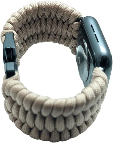 Water Bear Tactical 550 Paracord Quick Release Band made for Apple Watch 42/45mm for Apple Watch Series 9 thru 1 in Saudi Arabia