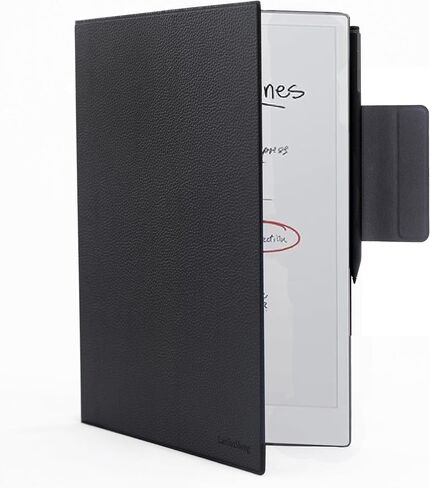 Magnetic Case for 11.8" Remarkable Paper Pro Tablet (2024 Released) - Ultra-Thin Lightweight PU Leather Book Folio Cover with Auto Sleep/Wake (Black) in Saudi Arabia