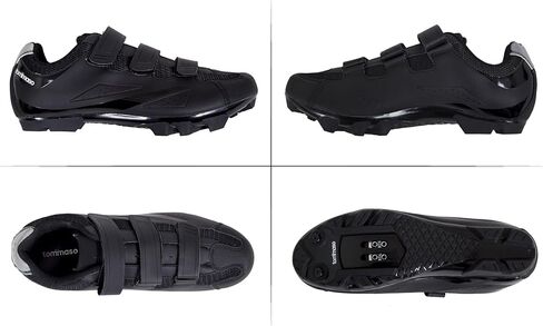 Tommaso Montagna Elite Mens Mountain Bike Shoes Men Indoor Cycling Shoe Gravel SPD Shoes Compatible with SPD Cleats MTB Shoes for Men, SPD Cycling Shoes for Men Cycling Bike XC Shoes No Cleat - 42 in Kuwait