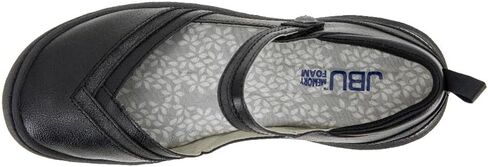 JBU Women's Raven Comfort Casual Classic Mary Jane Flats Fashion Shoes, Taupe Shimmer, 8.5 in Kuwait