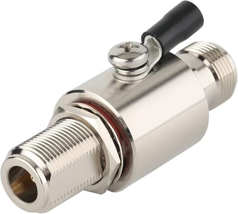 N Type Lightning Arrestor N Female to N Female Bulkhead DC-3GHz 90V Coaxial Lightning Arrester in Saudi Arabia