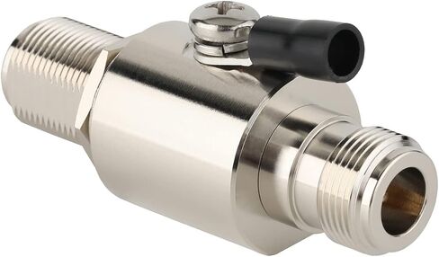 N Type Lightning Arrestor N Female to N Female Bulkhead DC-3GHz 90V Coaxial Lightning Arrester in Saudi Arabia