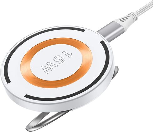 شاحن Samsung S24 Ultra Mag-Safe اللاسلكي لهاتف Samsung Galaxy S24 Ultra S23 S22 S21 S20، لوحة شحن مغناطيسية سريعة 15 وات لهاتف iPhone 15 Pro Max/15 Pro/15 Plus/14/13/12/11، Google Pixel 8 Pro/8/ 7 أ/7 6 in Kuwait