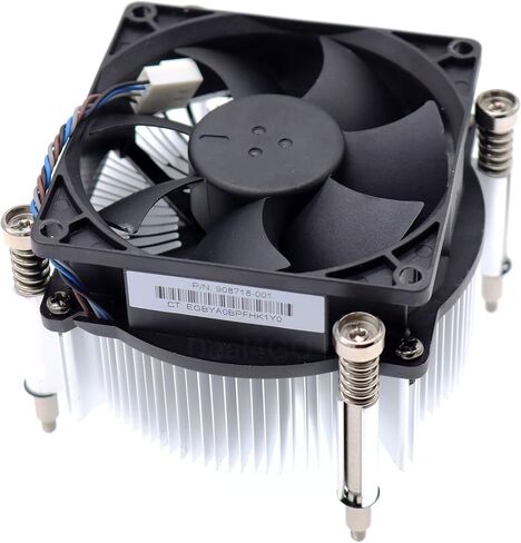 65W CPU Cooling Fan & Heatsink 908718-001 Replacement for HP EliteDesk 800 705 480 G3 G4 G5 G6 Prodesk 400 600 G3 G4 G5 G6 SFF Microtower Desktop in Saudi Arabia
