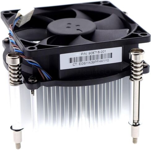 65W CPU Cooling Fan & Heatsink 908718-001 Replacement for HP EliteDesk 800 705 480 G3 G4 G5 G6 Prodesk 400 600 G3 G4 G5 G6 SFF Microtower Desktop in Saudi Arabia