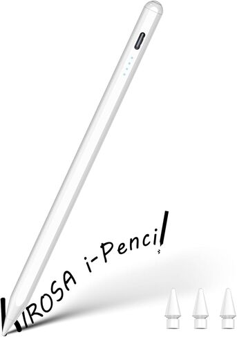 Pencil for iPad 2024-2018: Pen for iPad with Tilt Sensitivity & Palm Rejection - Stylus Pen for iPad Compatible with iPad Pro M4 11" 12.9" - iPad Air M2 3 4 5 - iPad Mini 5 6 - iPad 6 7 8 9 10 in Kuwait