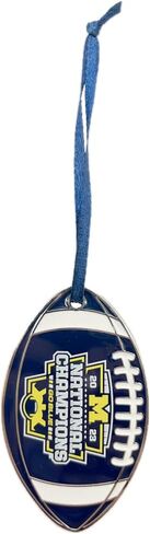 Michigan Wolverines College Football Playoff (CFP) 2023 National Champions Snowflake Ornament in Saudi Arabia