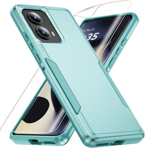 for Motorola Edge 2024 Case, with HD Screen Protector [Military Grade Drop Tested] Heavy-Duty Tough Rugged Shockproof Protective Case for Moto Edge 2024, Black in Kuwait