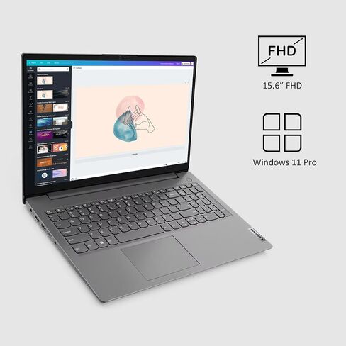 لاب توب لينوفو V15 الجيل 3 للأعمال، شاشة 15.6 بوصة فل اتش دي، انتل كور i7-1255U، ذاكرة الوصول العشوائي 40 جيجا، 1 تيرابايت اس اس دي، واي فاي 6، بلوتوث، HDMI، RJ-45، كاميرا ويب، ويندوز 11 برو، رمادي in Saudi Arabia
