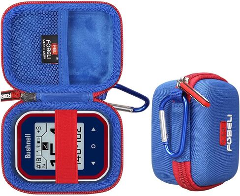 حافظة FBLFOBELI GPS لجهاز Bushnell Golf Phantom 2&3 Slope Golf GPS Rangefinder يده (الحافظة فقط) (أزرق) in Kuwait