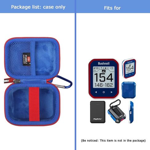 حافظة FBLFOBELI GPS لجهاز Bushnell Golf Phantom 2&3 Slope Golf GPS Rangefinder يده (الحافظة فقط) (أزرق) in Kuwait