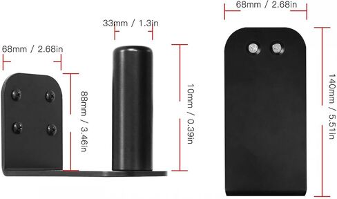 S1 Speaker Wall Bracket Holder Stand Hidden Mounts for S1 Poster Display Wall Hanging Speaker Stand for Your Poster Excellence in in Saudi Arabia