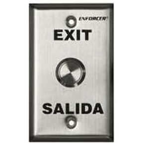 Seco-Larm Enforcer Push-to-Exit Plate, Vandal Resistant (SD-7204SGEX1Q)